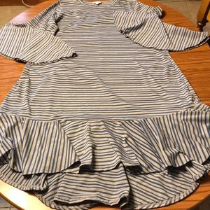 Lularoe Striped Dress Size XL